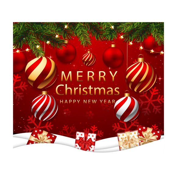 TIELUTT Garage Door Cover Banner Red Festival Large Hanging Door Banner Merry Happy Year Xmas Garage Indoor Banner Stand Dog Flag Patch Custom Banner Sign Bunting Banner Neutral Canadian Flag 3x5 Pol