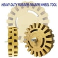 thumbnail image 3 of 4 Inch Decal Remover Eraser Wheel with Adapter Quantity: 10, 3 of 8
