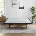 thumbnail image 3 of Virtu King Bed Frame with Massage for Stress Management, 14" High Foldable Metal Platform Bed Frame with Storage, No Box Spring Required, Tool Free Assembly, 3 of 8