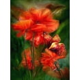 thumbnail image 1 of Glowing Iris flowers #3 - DIY Diamond Painting, 1 of 6