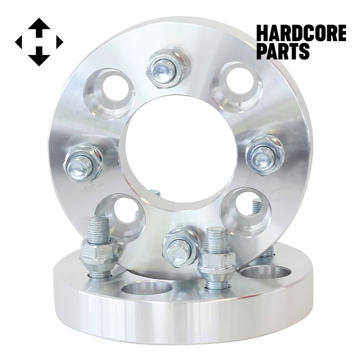 2 QTY Golf Cart Wheel Spacers 1" fits all 4x4 bolt patterns