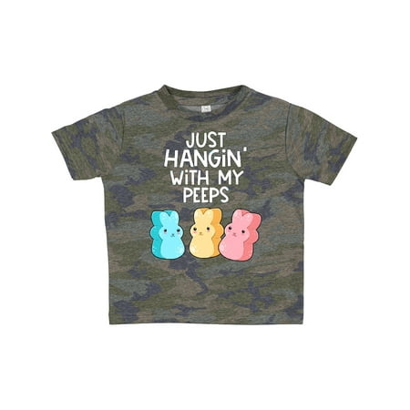 

Inktastic Easter Hangin with My Peeps! Gift Toddler Boy or Toddler Girl T-Shirt