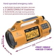 thumbnail image 4 of Multi-Function Emergency Radio with AM/FM/SW/ Bands, Large Flashlight, Large Speaker, Hand-Crank Generator, 4 of 5
