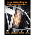 thumbnail image 7 of ESKUTE Electric Bike for Adults, Folding E-Bike, 750W Motor, 20x4 Inch Fat Tires, 20 MPH, 48V 20.8Ah Removable Battery, Up to 80-Mile Range, 7-Speed, NFC Unlock, White with Phonebag & Lock, 7 of 7