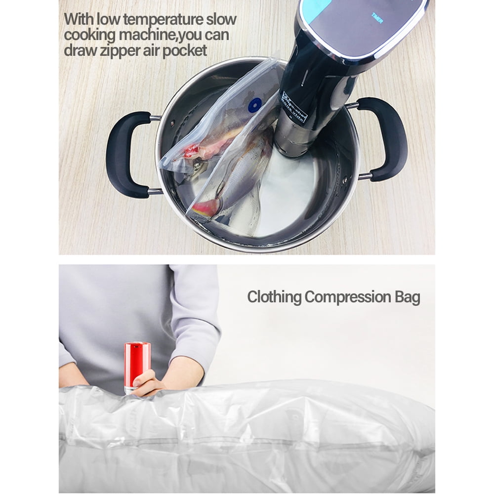 Handheld Mini Vacuum Sealer Machine Cordless USB Rechargeable Vacuum