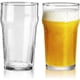 thumbnail image 1 of Juego de 2 vasos de cerveza de 20 onzas, fáciles de apilar y sin plomo, vasos clásicos de pinta británica, vasos grandes de cerveza para IPA, Pilsner, vasos de vidrio alto transparente, 1 of 9