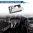 thumbnail image 3 of Manija de puerta interior del lado trasero izquierdo para Kia Rio 2007-2011, manija de puerta interior No.836101G000, tono negro plateado, 1 pieza, 3 of 6