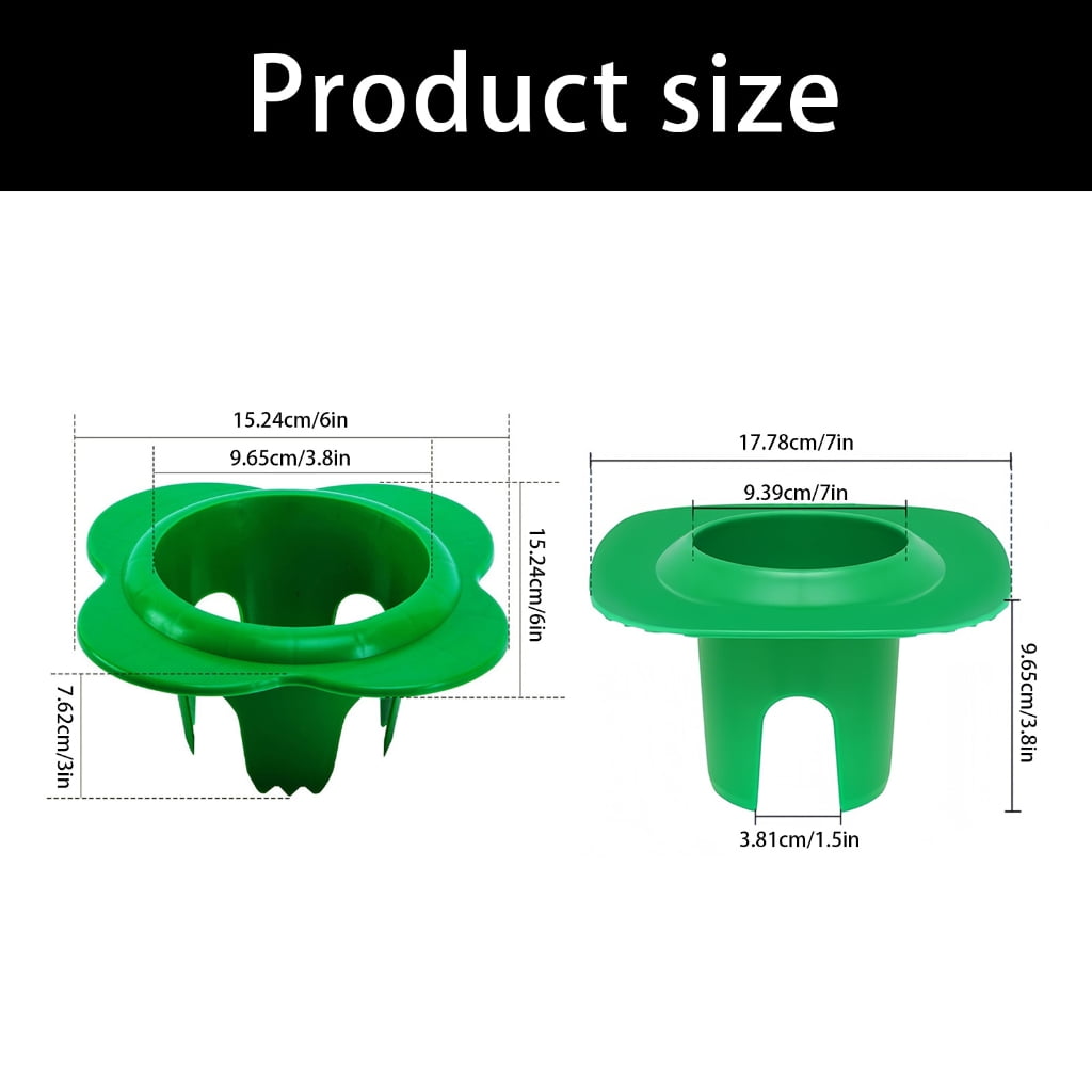 Zeiwohndc (1-Piece) Sprinkler Head Cover Protector - Guard for In-Ground Irrigation, Anti-Crush Shield for Mowers & Foot