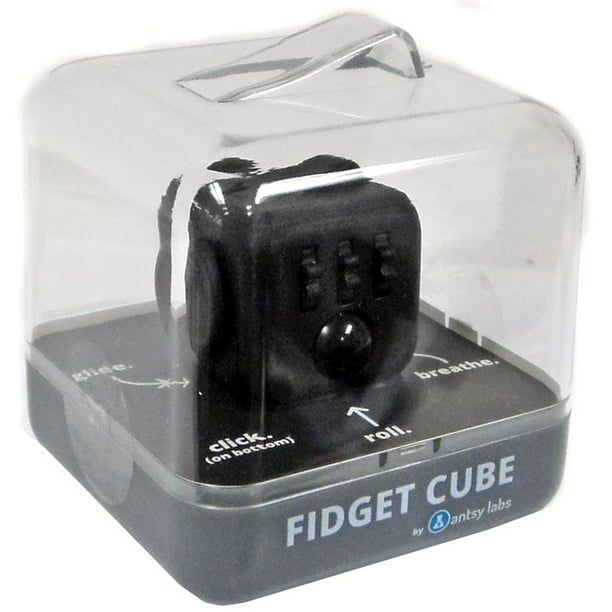 scramble grænse liste Fidget Cube Authentic Original Series 1 Black - Walmart.com