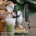 thumbnail image 3 of Batidor Eléctrico de Mano, Ideal para Preparar Café con Crema, Miniespumador de Leche Inalámbrico, Potente Vaporizador de Leche., 3 of 5