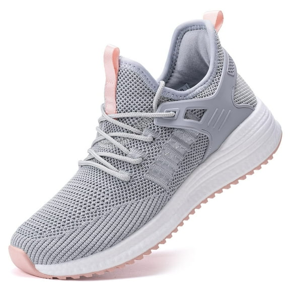 SDolphin Running Walking Shoes Women - Womens Tennis Shoes Walking Sneakers Gym Workout Athletic Lightweight Exercise Training Grey Shoes