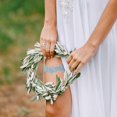 thumbnail image 4 of HAPPYYAMI 2pcs Wedding Garter Set Lace Garters Belt Bride Women Garter Gift (Sky-Blue), 4 of 4
