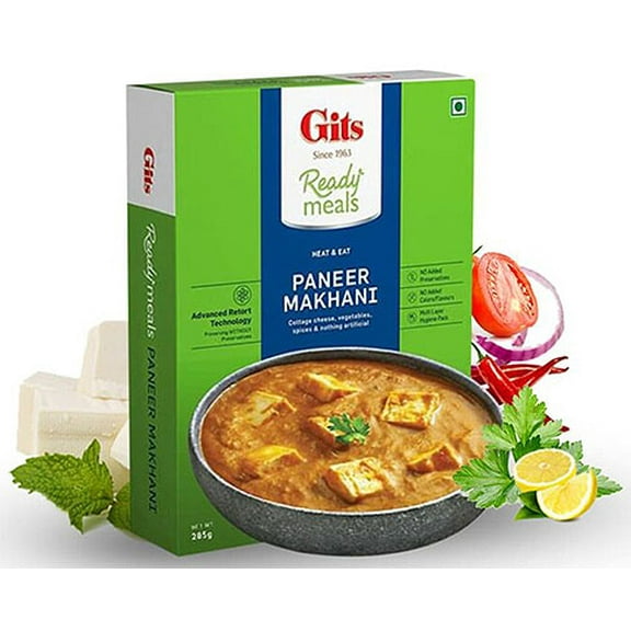 Gits Paneer Makhani (Ready-to-Eat) 10 oz pack