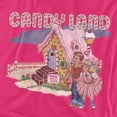 thumbnail image 2 of Candy Land Cotton Candy Land Women's T Shirt, Hot Pink, Medium, 2 of 6
