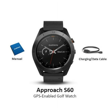 Garmin - Approach S60 GPS Watch - Black