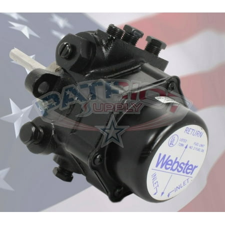 Webster 22R623C-5C14 Two Stage Oil Pump 56 GPH @ 300 PSI 3450 RPM