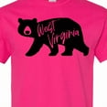 thumbnail image 4 of Inktastic West Virginia Black Bear Silhouette T-Shirt, 4 of 5