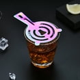 thumbnail image 3 of ReaNea Bar Cocktail Strainer, Stainless Steel Drink Strainer, Bar Tools, Rainbow, 3 of 10