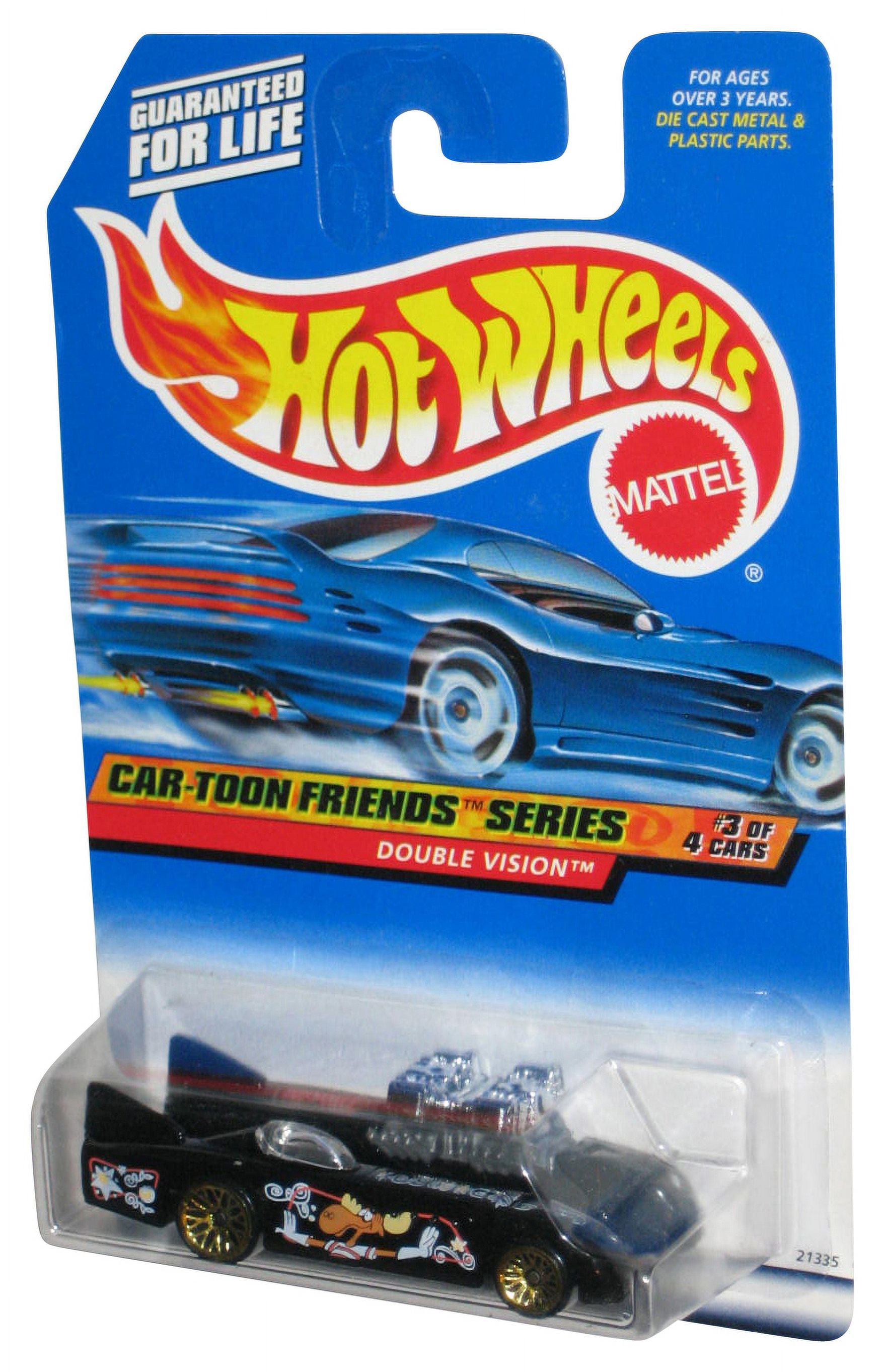 Hot Wheels 1998 First Editions 40/40 Red Double Vision Toy Car