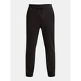 thumbnail image 3 of Athletic Works Men's and Big Men's Tricot Track Pants with Side Stripes, Sizes S-3XLT, 3 of 5