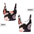 thumbnail image 5 of PAYOHTO Women's Sports Vest Paris Vintage Eiffel Tower Quick-drying Breathable Lightweight Elastic Exercise Daily Wear Summer Gift, 5 of 10