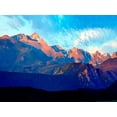 thumbnail image 2 of McLoughlin, James 24x19 White Modern Wood Framed Museum Art Print Titled - Mountainscape Photograph I, 2 of 4