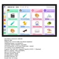 thumbnail image 6 of Sioweci 32 Inch Digital Calendar Wall Planner & Chore Chart,IPS FHD 1920x1080 Smart Touchscreen Display Interactive Display for Family Schedules,Digital Picture Frame to Share Photos & Videos,4+64GB, 6 of 13