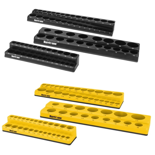 Set Organizadores Magnéticos para Dados HURRICANE de 6 Piezas