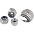 thumbnail image 3 of Tuerca de seguridad de nailon M2.5 (2,5 mm), tuercas hexagonales, tuercas de seguridad antisueltas autoblocantes en acero inoxidable 304 Ormromra XDWJ-139-7, 3 of 7