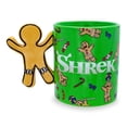 thumbnail image 2 of Taza de café Silver Buffalo Shrek Gingerbread Man de cerámica, 2 of 9