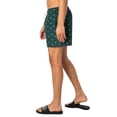 thumbnail image 2 of Lacoste Croc Pattern Swim Shorts, Green, 2 of 5