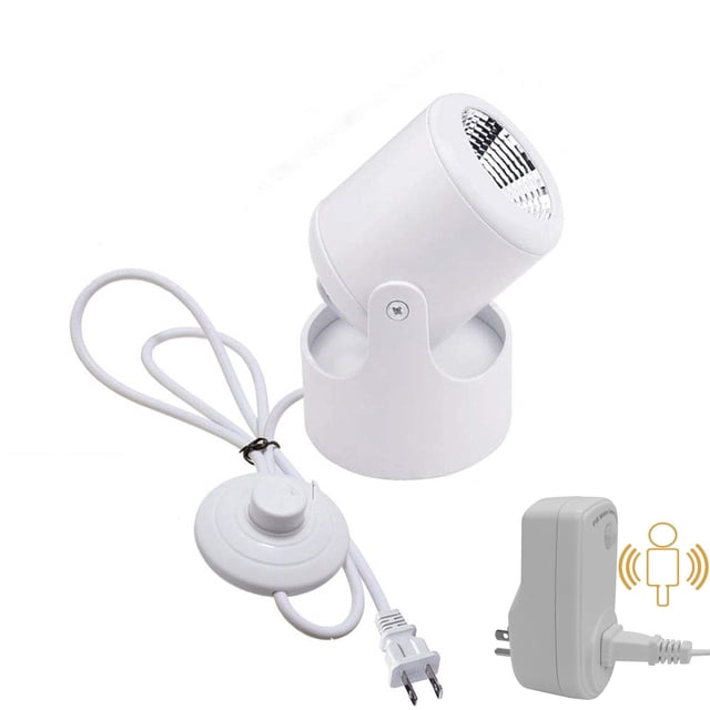FSLIVING Mini Accent Uplight 5W 3000K Warm White PIR Motion Sensor