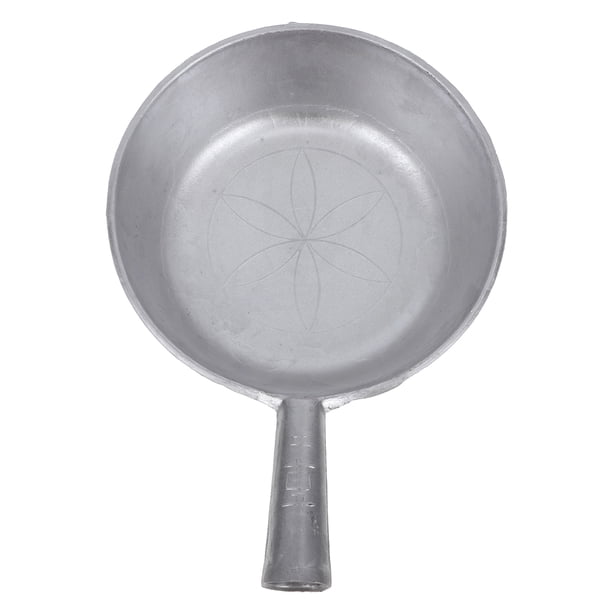 Cucharón de agua multiusos, cuchara de agua de aluminio antiguo, mango corto