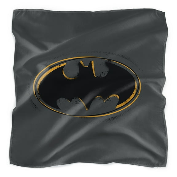 Batman Spray Paint Logo Bandana (21 in x 21 in)