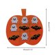 thumbnail image 5 of Juego de mesa de rompecabezas de fieltro Tic-Tac-Toe de Halloween, tapete de calabaza con murciélago fantasma, almohadilla de ajedrez, juguete, color naranja, 5 of 5