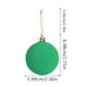 thumbnail image 5 of HWRETIE Christmas Baubles for Tree Decor,12 Pcs Velvet Christmas Balls Flocked Christmas Tree Ornaments Plastic Balls Xmas Decorative Hanging Ornaments Christmas Tree Decoration 2.4 Inch, 5 of 9