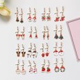 thumbnail image 3 of Pendientes sencillos y bonitos de estilo navideño sin agujeros para las orejas, estilo fresco, para estudiantes y niños, estilo corto, con clip para las orejas, 3 of 6