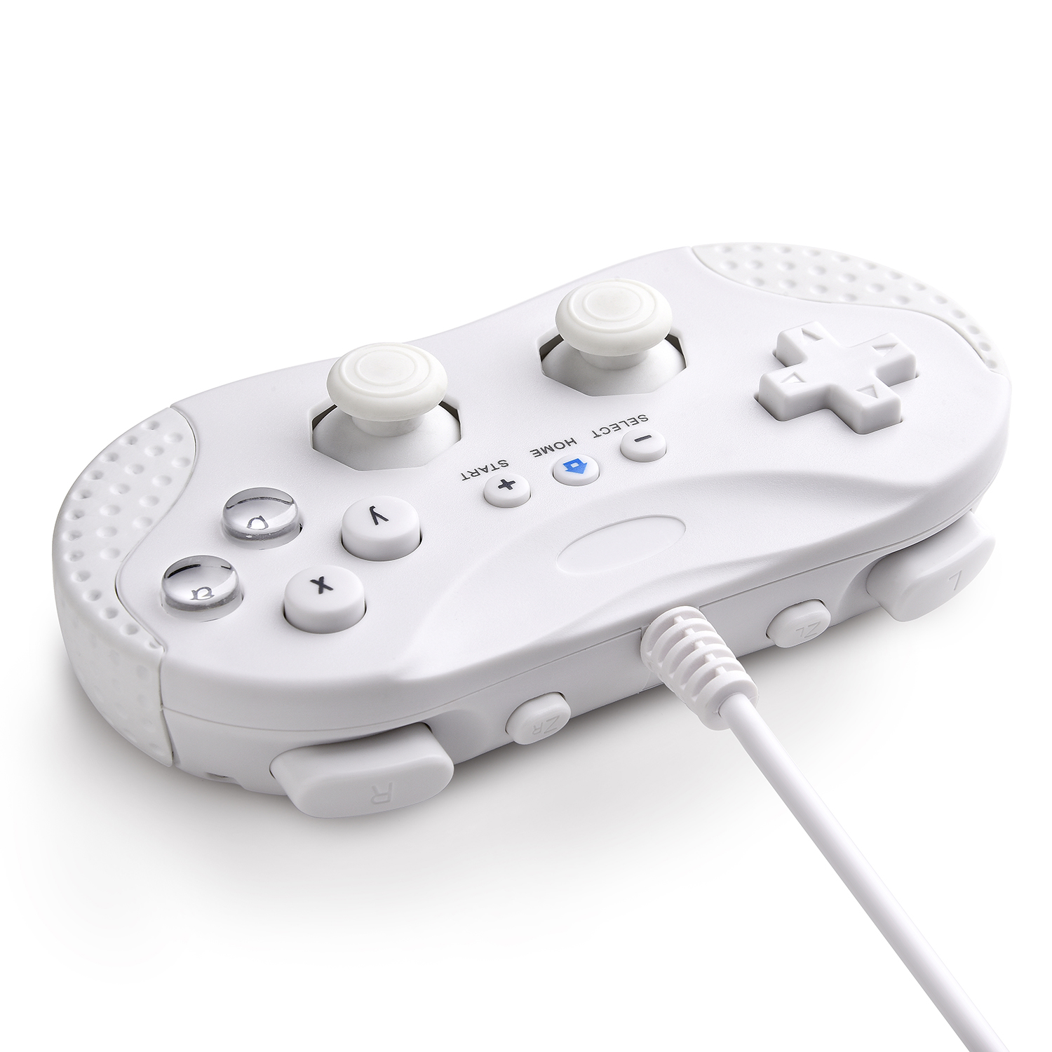 LUXMO Classic Controller Console Gampad/Joypad for Nintendo Wii/Wii U/NES Classic Edition (NES Mini)(White) - image 3 of 5