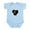 Sky Blue, variant on CafePress - Black Sushi Cat Body Suit - Baby Light Bodysuit, Size Newborn - 24 Months