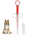 thumbnail image 4 of Pet Medicine Feeder, Cat Dog Tablet Syringe Pet Medicine Feeding Syringe Pet Pill Dispenser Tools Easy To Use  For Feeding Formula Milk ANGGREK Rojo, 4 of 8