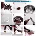 thumbnail image 2 of 1 pieza de molde de chocolate de tacones altos para hornear DIY 3D lindos zapatos de mujer tridimensionales molde de caramelo pasta de caramelo molde decorativo para pasteles oso de fresa Electrónica, 2 of 4