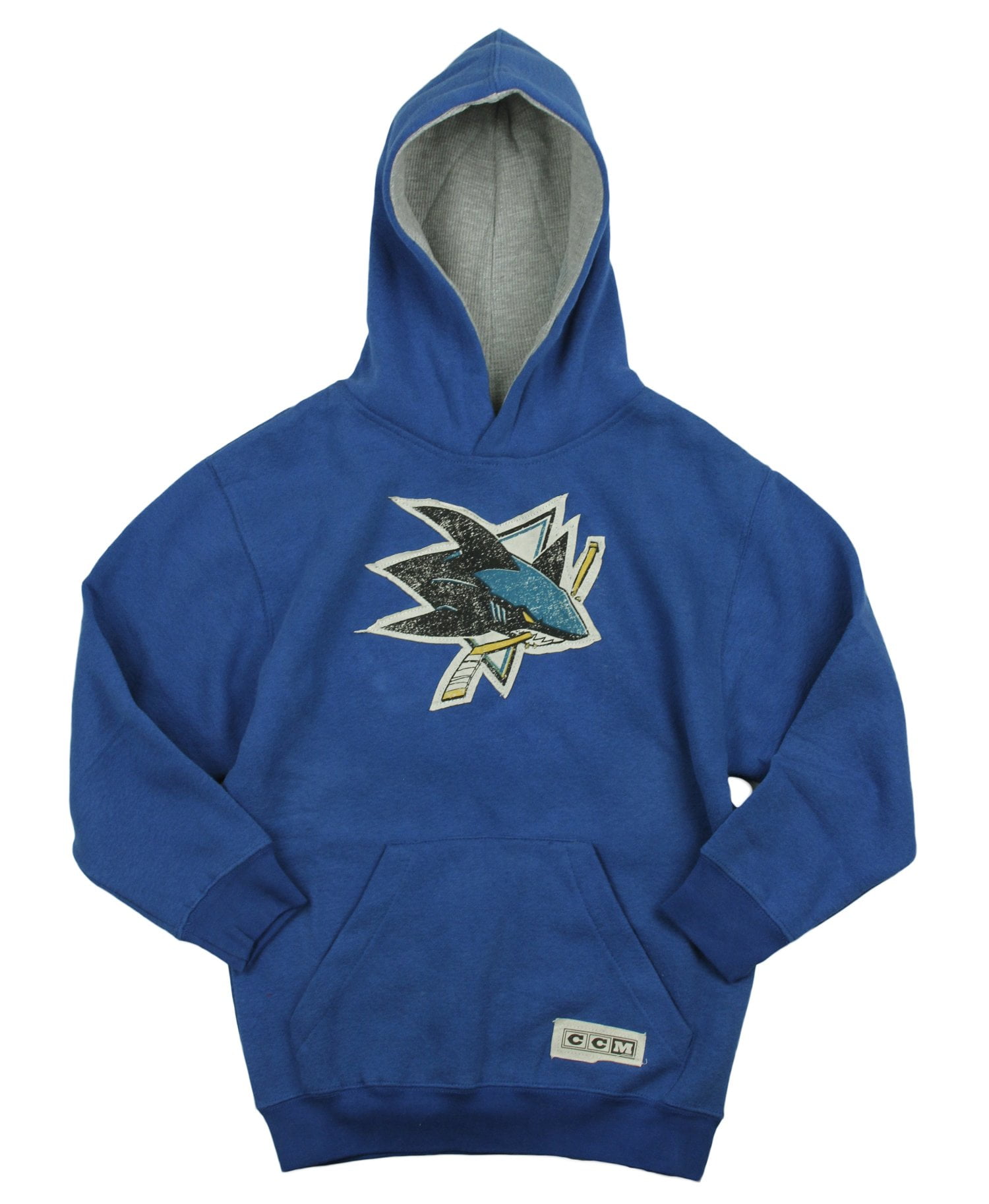 Reebok NHL Youth Boy's San Jose Shark VINTAGE Style Pullover Hoodie ...