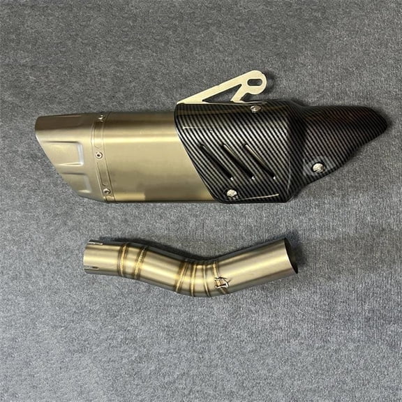 Motorcycle Exhaust Pipe Muffler Full Systems Slip-On Exhaust Middle Link Pipe For Suzuki GSXR1000 2005 2006