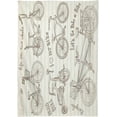 thumbnail image 2 of GZHJMY Bicycle Bike Square Tablecloth, Waterproof Stain Wrinkle Resistant Washable Polyester Table Cover for Picnic Dinner Holiday Kitchen Party Decor, 54 x 54 in Home Decor, 2 of 7