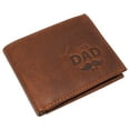 thumbnail image 5 of Super Dad RFID Blocking Real Leather Bifold Classic Wallet for Men, 5 of 10