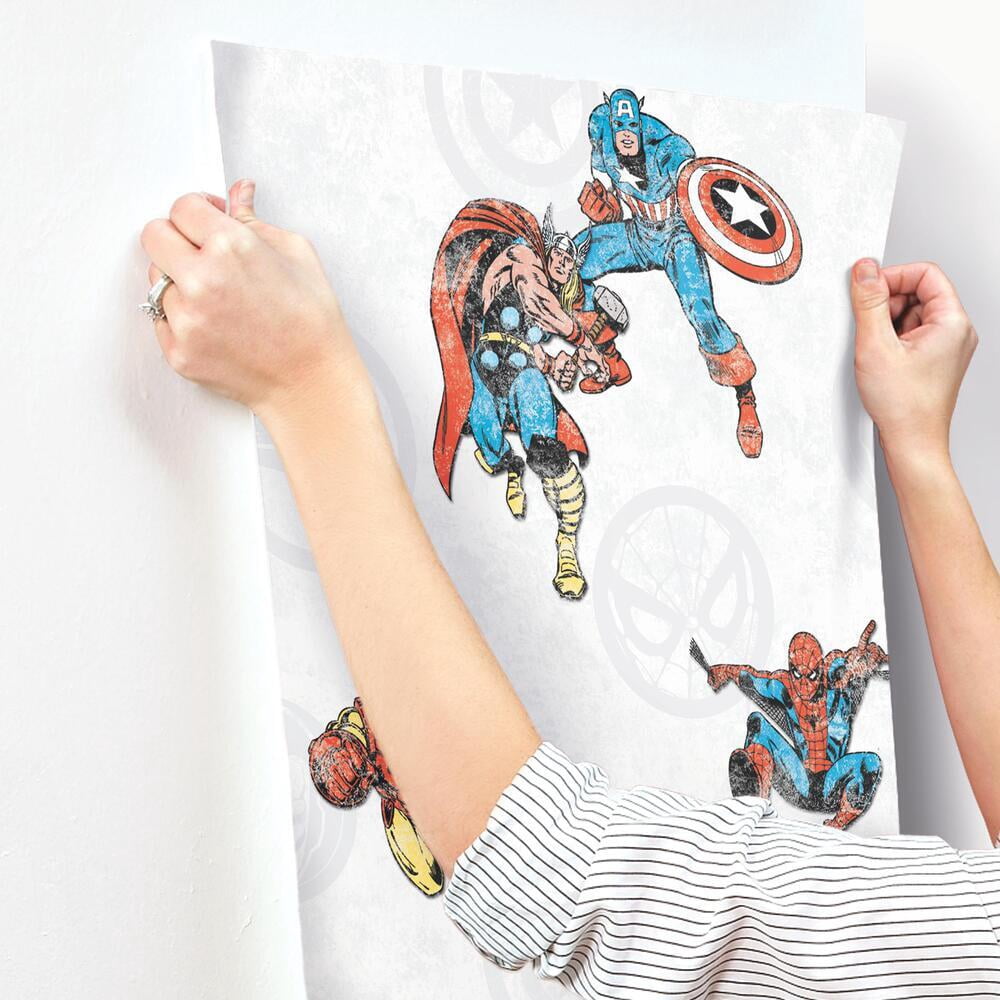 Marvel Comics Classic Peel & Stick Wallpaper