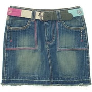 Unfabulous - Girls' Fray-Edge Denim Skirt