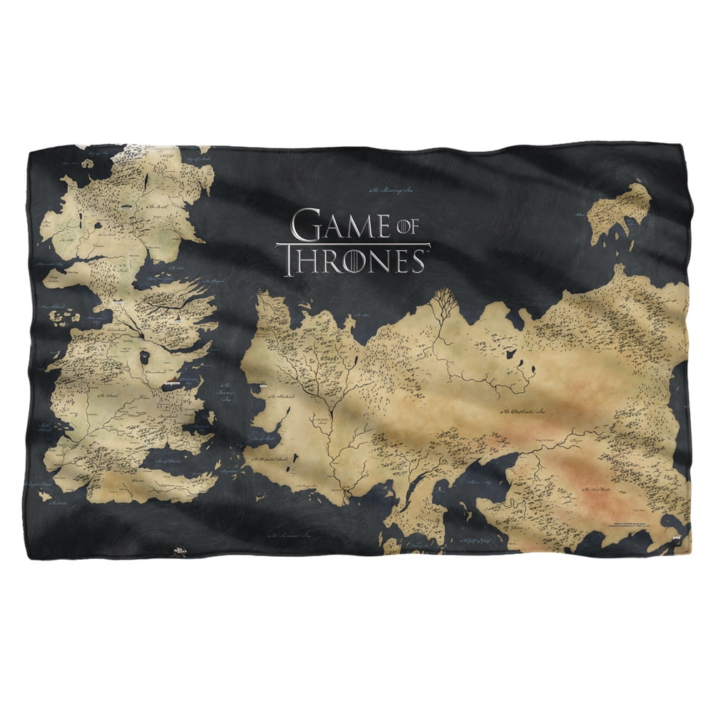 Game of Thrones Blanket 50 x 60 Westeros Map Silky Touch Super Soft Throw Blanket Walmart