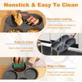 thumbnail image 5 of 4-Cup Egg Pan Nonstick, Healthy Aluminum Omelette Pan, Breakfast Omelette Skillet for Fried Eggs Cooker, Pancakes, Suitable for Gas Stove & Induction Cookware, 5 of 6