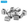 thumbnail image 3 of PATIKIL Adaptateurs de Filetage Manchon Écrou Réducteur, 10 Pcs M12*1.75 Mâle à M6*1 Femelle Écrou de Réparation Vis Réducteur Conversion Acier Inoxydable Fixation 12mm, 3 of 7